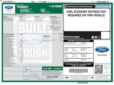 2017 Ford Transit-250 MID ROOF CARGO 3.5 ECOBOOST