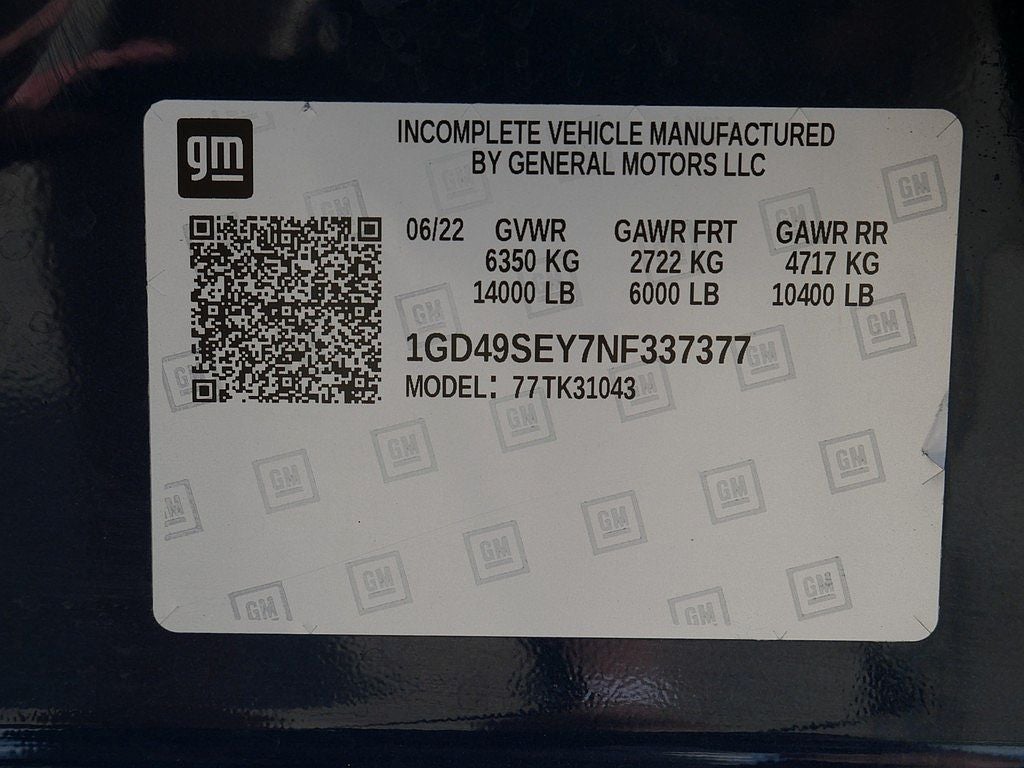 2022 GMC Sierra 3500HD Pro CREW DIESEL FLAT BED