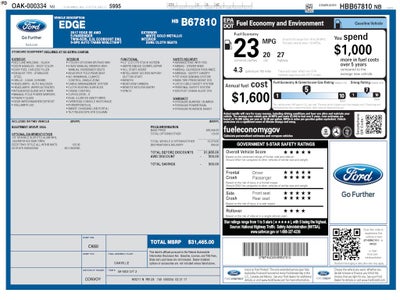 2017 Ford Edge SE AWD