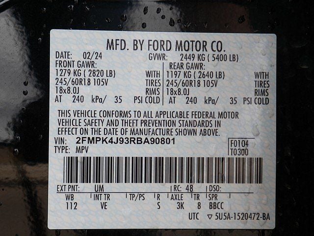 2024 Ford Edge SEL AWD