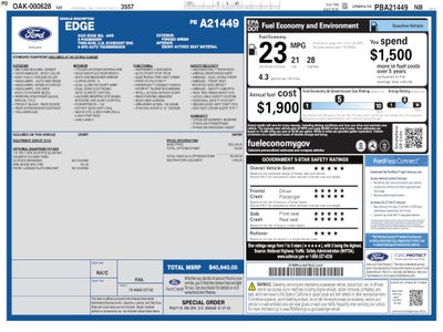 2023 Ford Edge SEL AWD