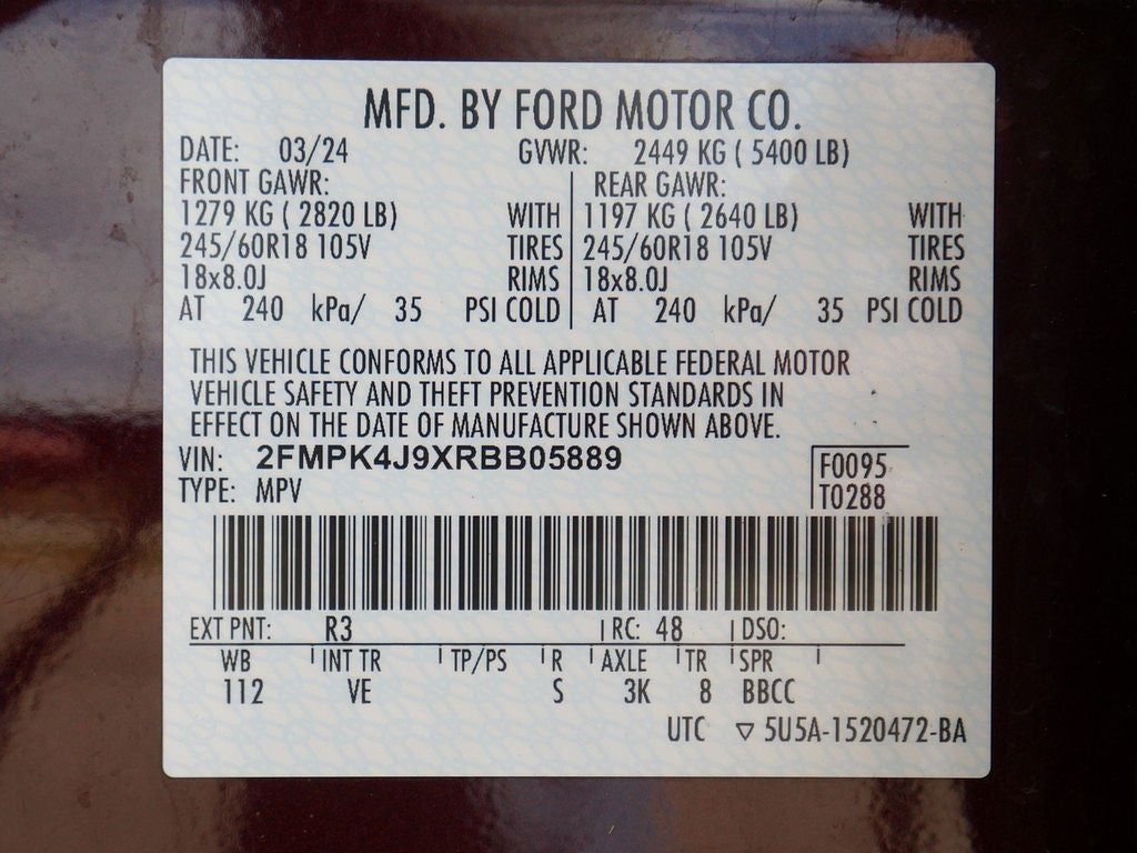 2024 Ford Edge SEL AWD