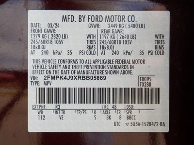 2024 Ford Edge SEL AWD