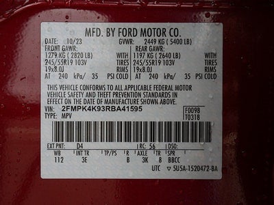 2024 Ford Edge Titanium AWD