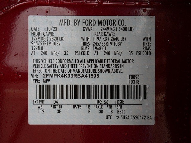 2024 Ford Edge Titanium AWD