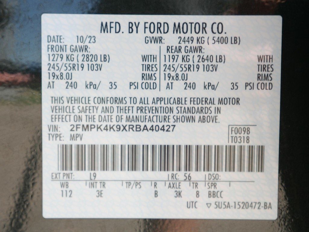 2024 Ford Edge Titanium AWD