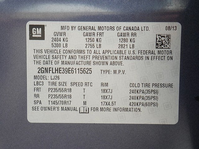 2014 Chevrolet Equinox LTZ AWD