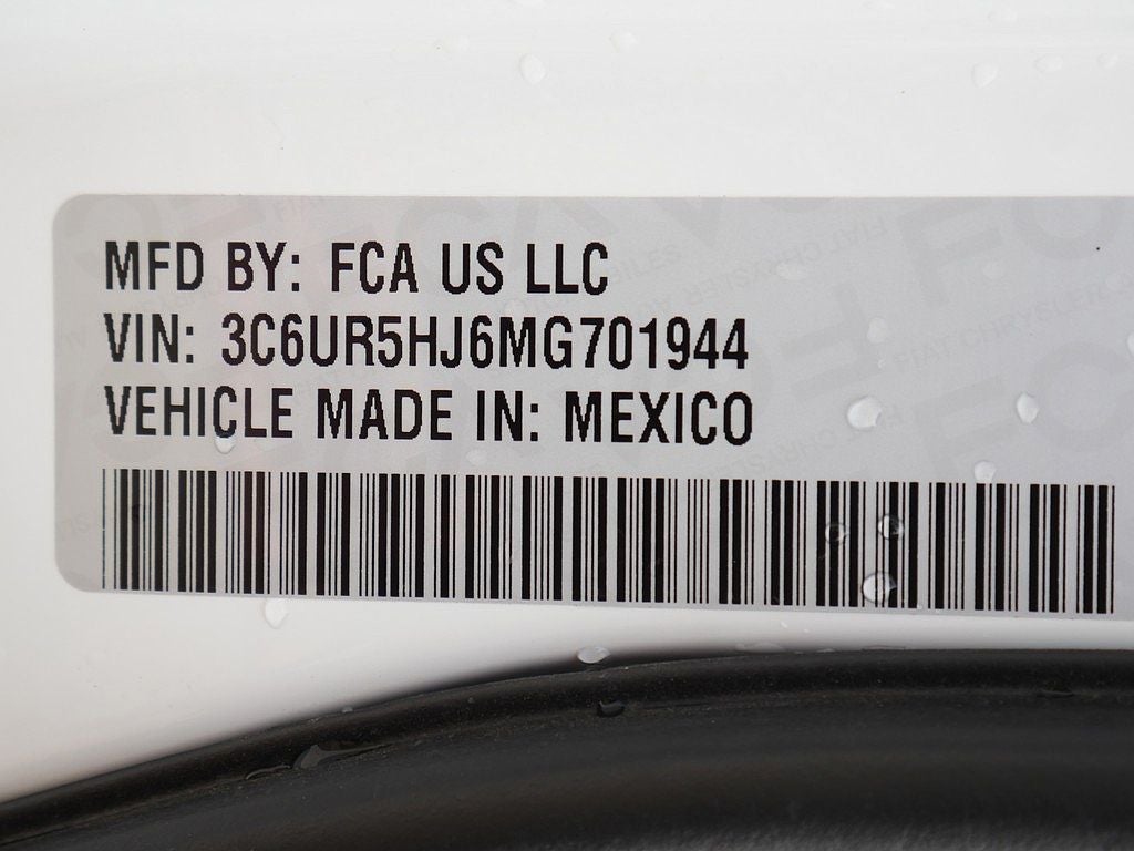 2021 RAM 2500 Tradesman CREW 6.4
