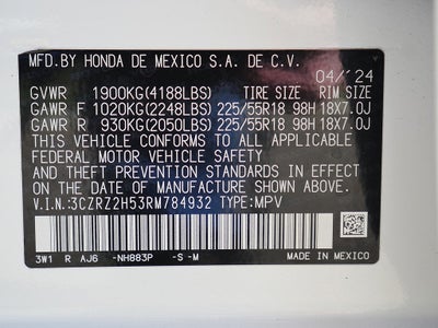 2024 Honda HR-V Sport AWD