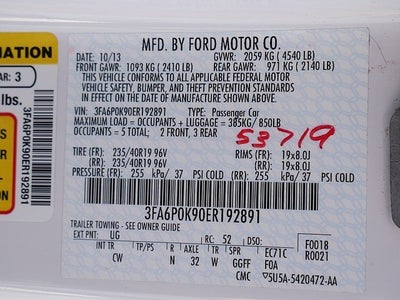 2014 Ford Fusion Titanium