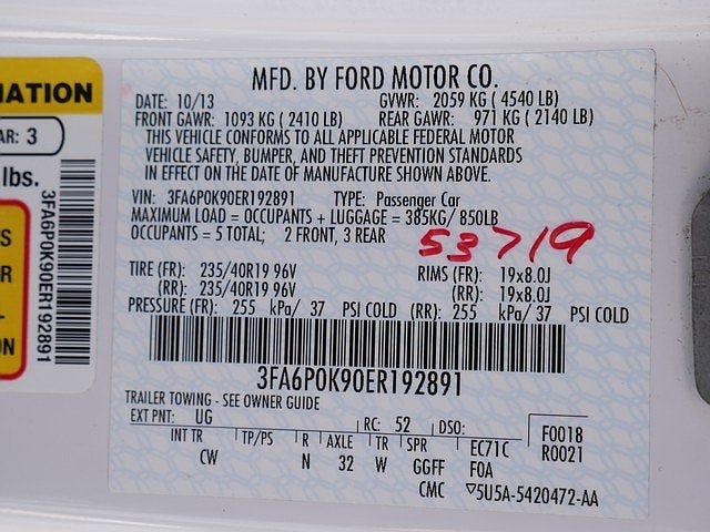 2014 Ford Fusion Titanium