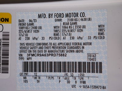 2023 Ford Bronco Sport Base 4WD