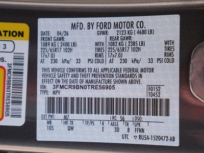 2026 Ford Bronco Sport Big Bend 4WD