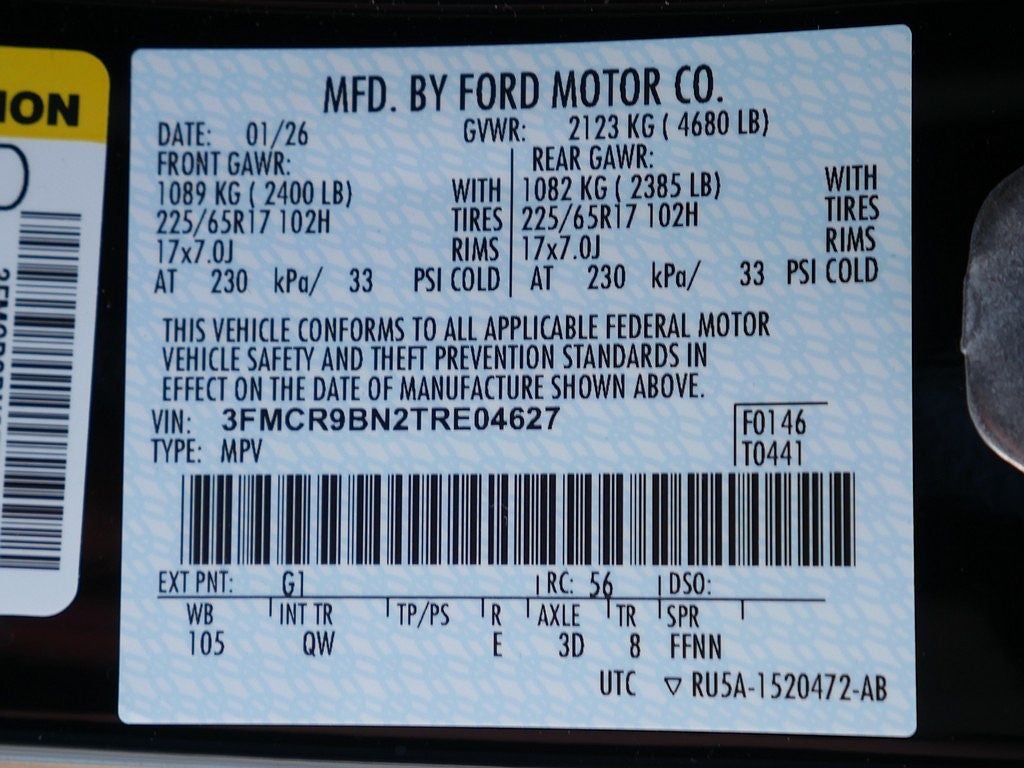 2026 Ford Bronco Sport Big Bend 4WD