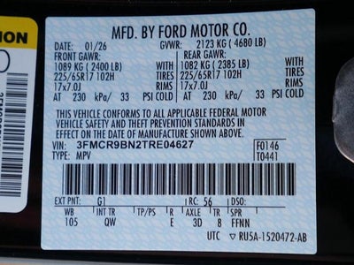 2026 Ford Bronco Sport Big Bend 4WD