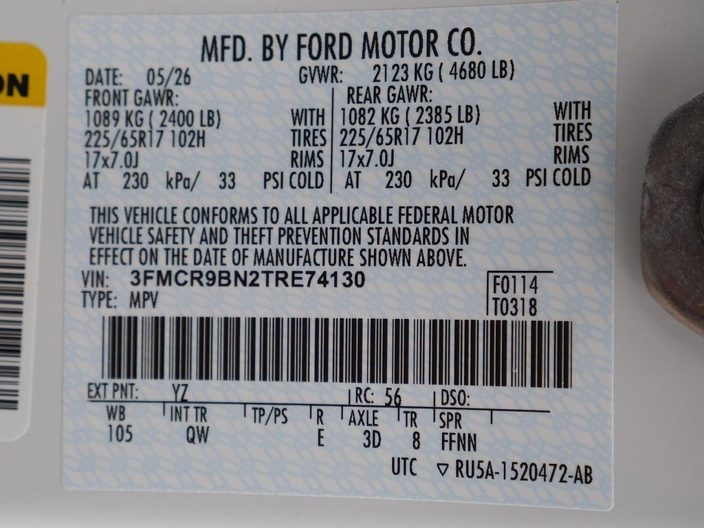 2026 Ford Bronco Sport Big Bend 4WD