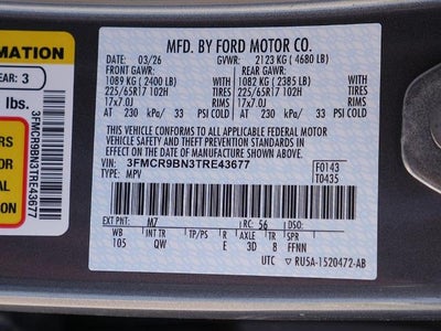 2026 Ford Bronco Sport Big Bend 4WD