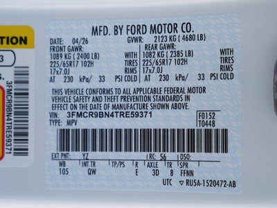 2026 Ford Bronco Sport Big Bend 4WD