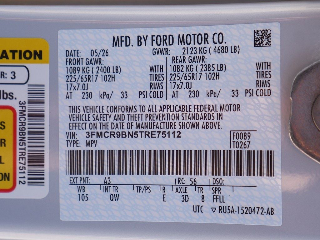 2026 Ford Bronco Sport Big Bend 4WD