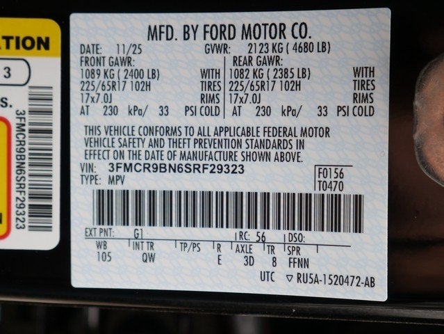 2025 Ford Bronco Sport Big Bend 4WD