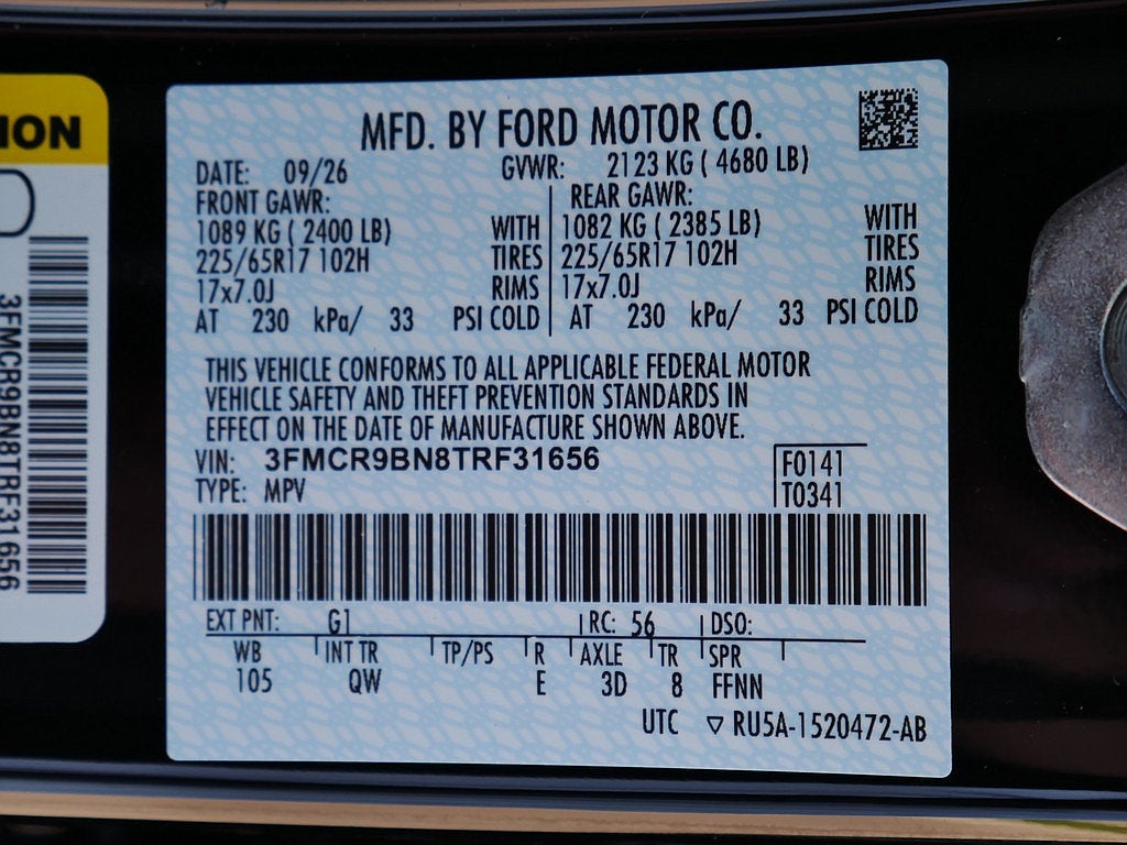 2026 Ford Bronco Sport Big Bend 4WD