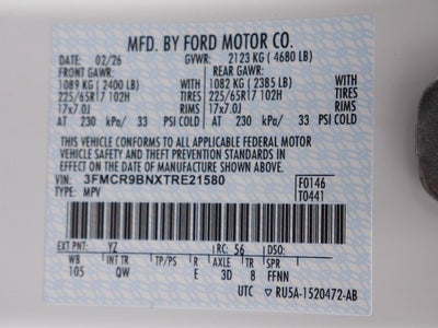 2026 Ford Bronco Sport Big Bend 4WD