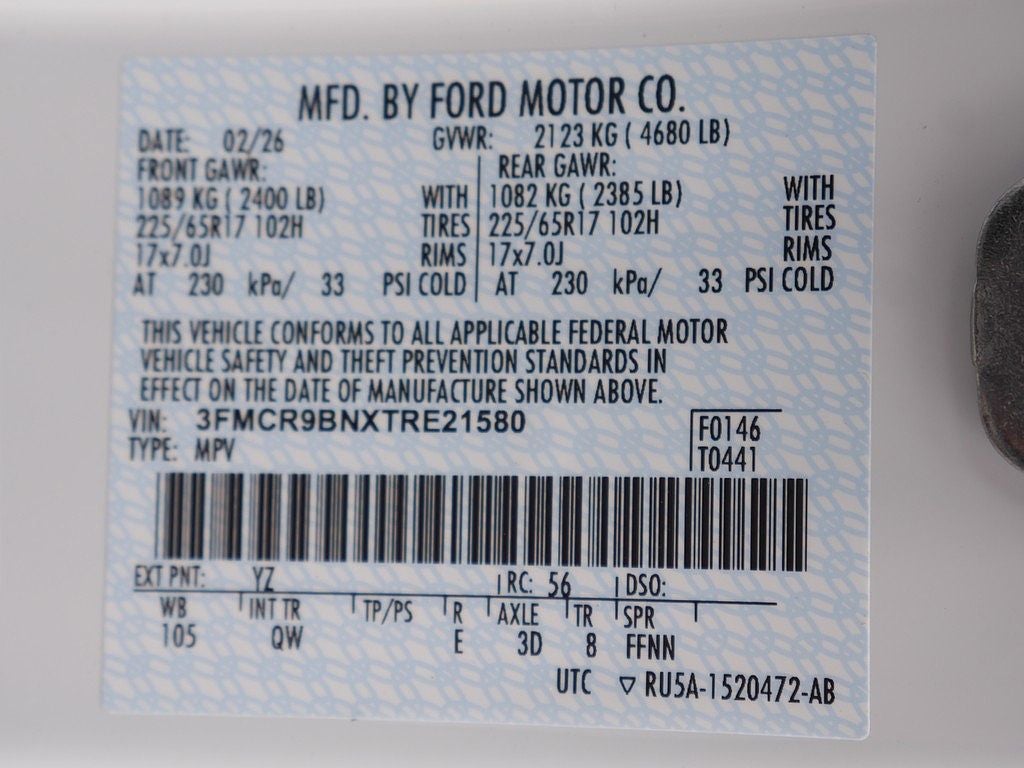 2026 Ford Bronco Sport Big Bend 4WD