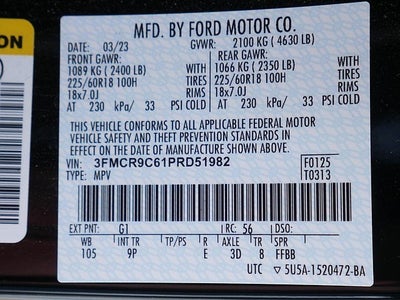 2023 Ford Bronco Sport Outer Banks 4WD