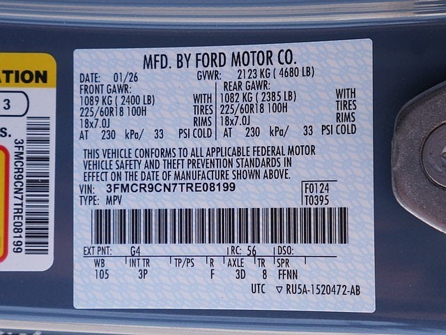 2026 Ford Bronco Sport Outer Banks 4WD