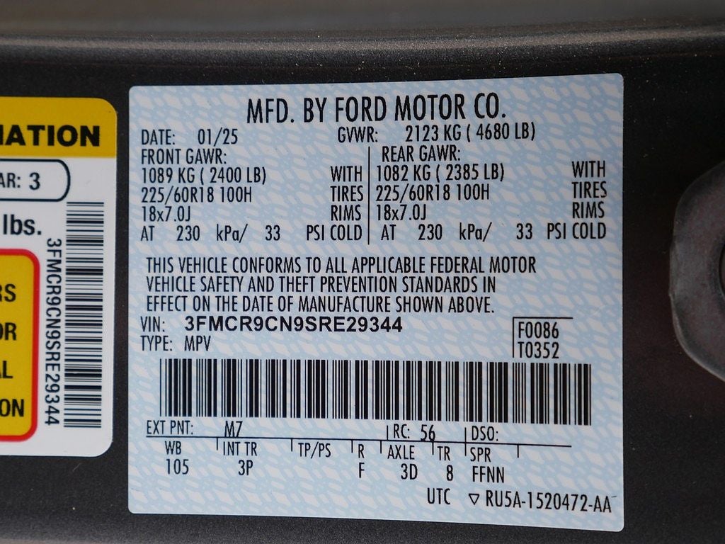 2025 Ford Bronco Sport Outer Banks AWD