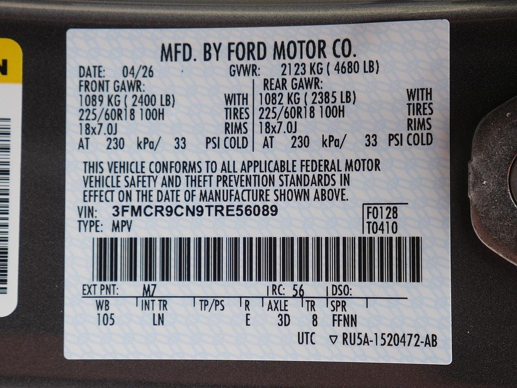 2026 Ford Bronco Sport Outer Banks 4WD