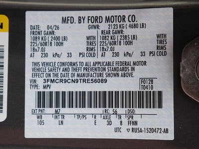 2026 Ford Bronco Sport Outer Banks 4WD