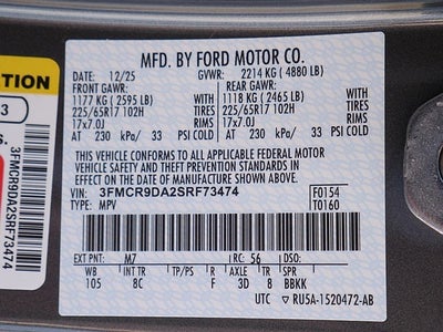 2025 Ford Bronco Sport Badlands 4WD