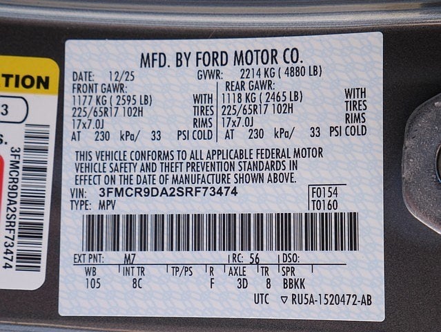 2025 Ford Bronco Sport Badlands 4WD