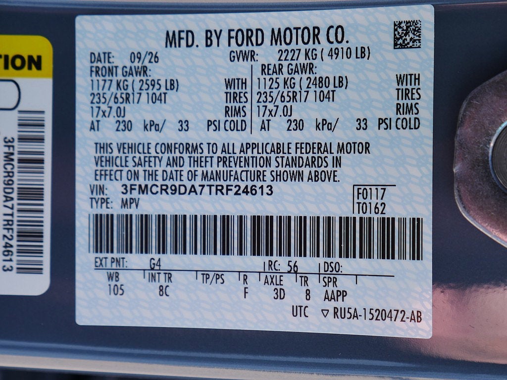 2026 Ford Bronco Sport Badlands 4WD