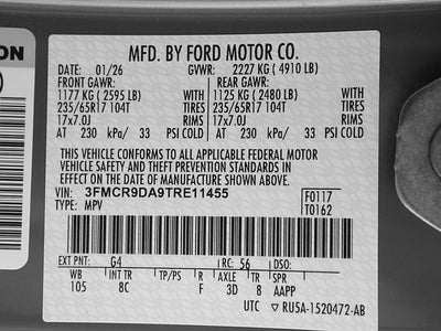 2026 Ford Bronco Sport Badlands 4WD