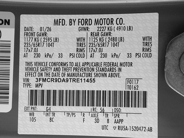 2026 Ford Bronco Sport Badlands 4WD