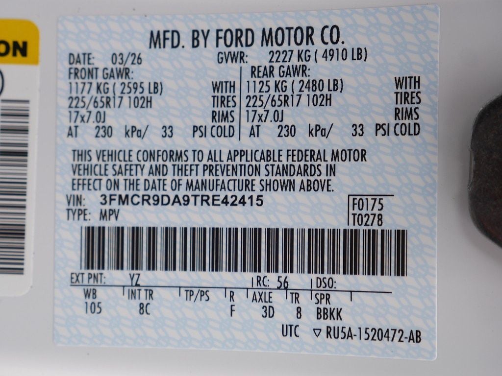 2026 Ford Bronco Sport Badlands 4WD