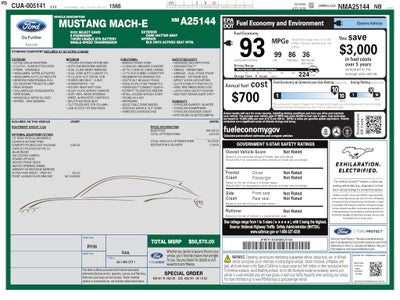 2022 Ford Mustang Mach-E Select AWD