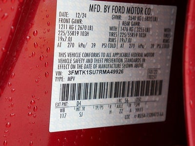 2024 Ford Mustang Mach-E Select AWD