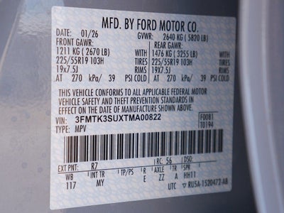 2026 Ford Mustang Mach-E Premium EAWD