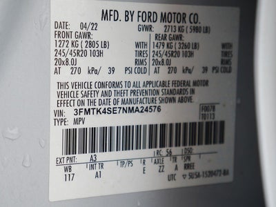 2022 Ford Mustang Mach-E GT AWD