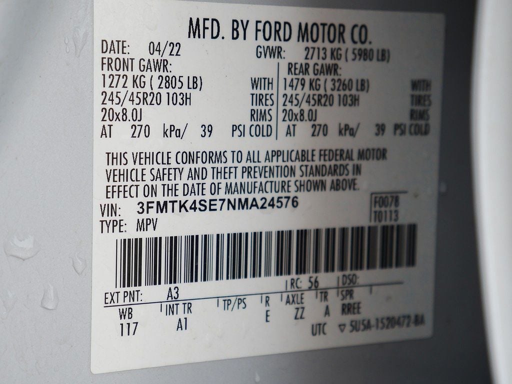 2022 Ford Mustang Mach-E GT AWD