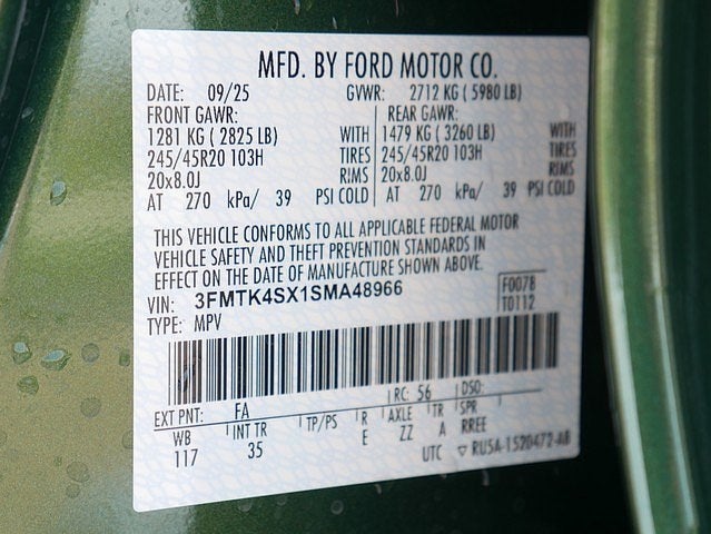 2025 Ford Mustang Mach-E GT EAWD