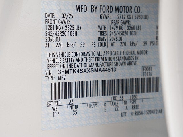 2025 Ford Mustang Mach-E GT EAWD