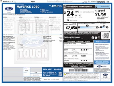 2026 Ford Maverick Lobo High AWD