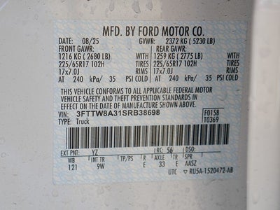 2025 Ford Maverick XL CREW