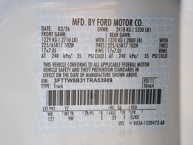 2026 Ford Maverick XL CREW AWD