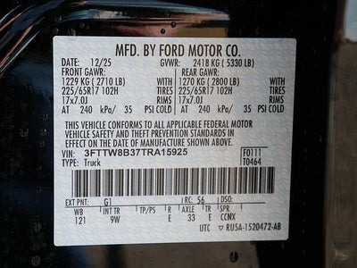 2026 Ford Maverick XL CREW AWD