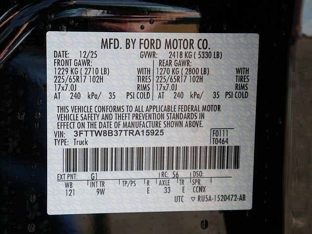 2026 Ford Maverick XL CREW AWD